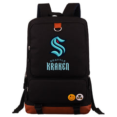 Seattle Kraken Hockey Team Proof Backpack NoteBook Laptop School Bag