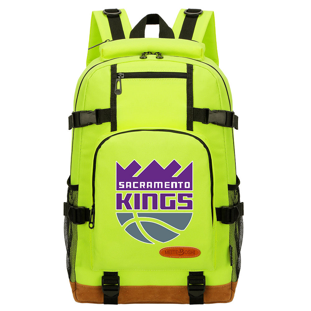 Sacramento Kings Waterproof Backpack School Notebook Travel Bag