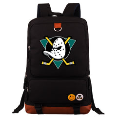 Anaheim Ducks Hockey Team Proof Backpack NoteBook Laptop School Bag