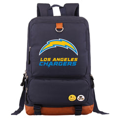 Los Angeles Chargers Football Team Rugby Proof Backpack NoteBook Laptop School Bag
