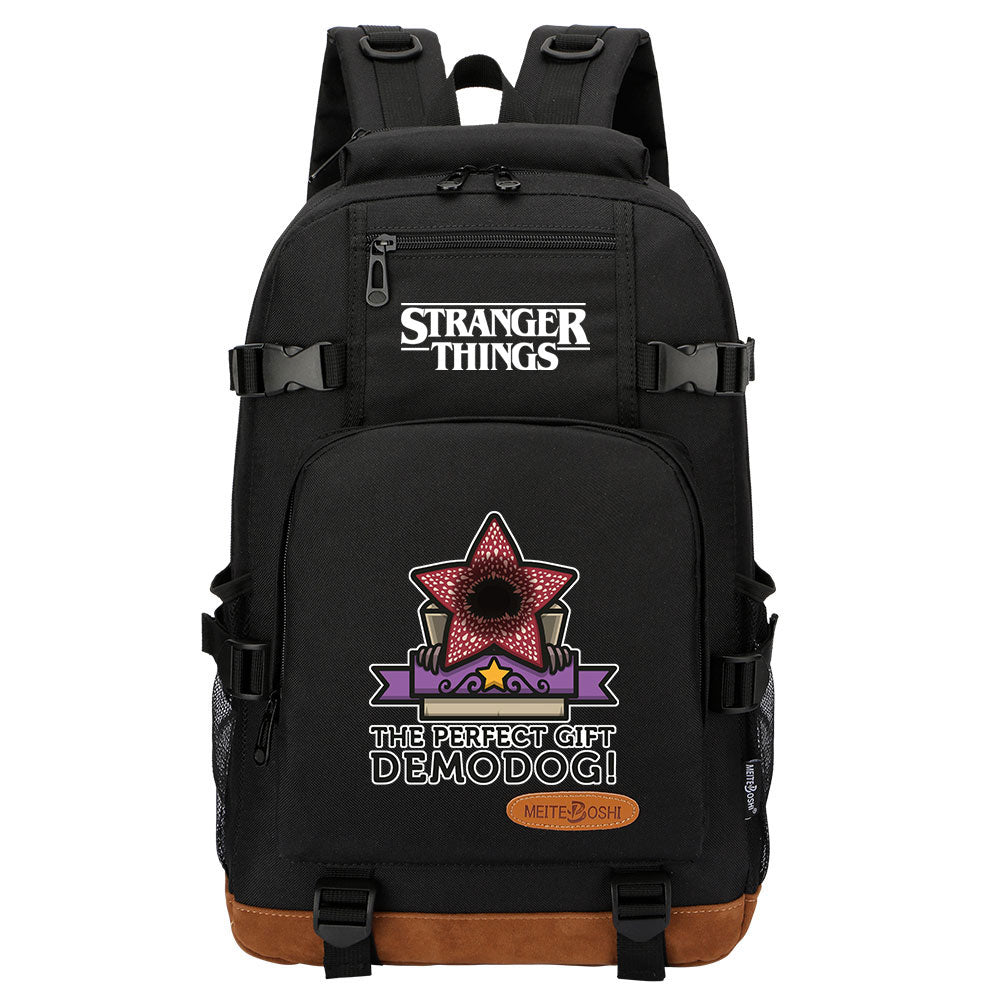 Strangers Things The Demogorgon Waterproof Backpack School Notebook Travel Bag