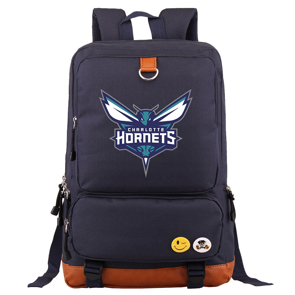 Charlotte Hornets Water Proof Backpack NoteBook Laptop School Bag