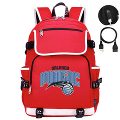 Orlando Magic Backpack School Notebook Travel Bags