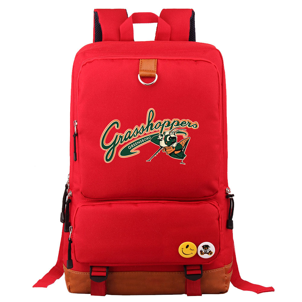 Greensboro Grasshoppers Water Proof Backpack NoteBook Laptop School Bag