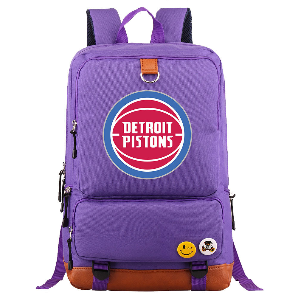 Detroit Pistons Water Proof Backpack NoteBook Laptop School Bag