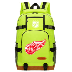 Detroit Red Wings Hockey League  Waterproof Backpack School Notebook Travel Bag