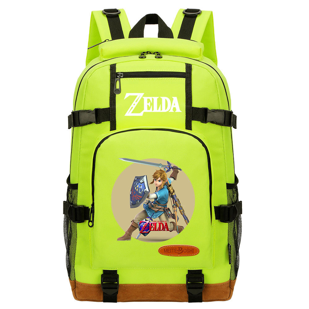 Zelda Waterproof Backpack School Notebook Travel Bag