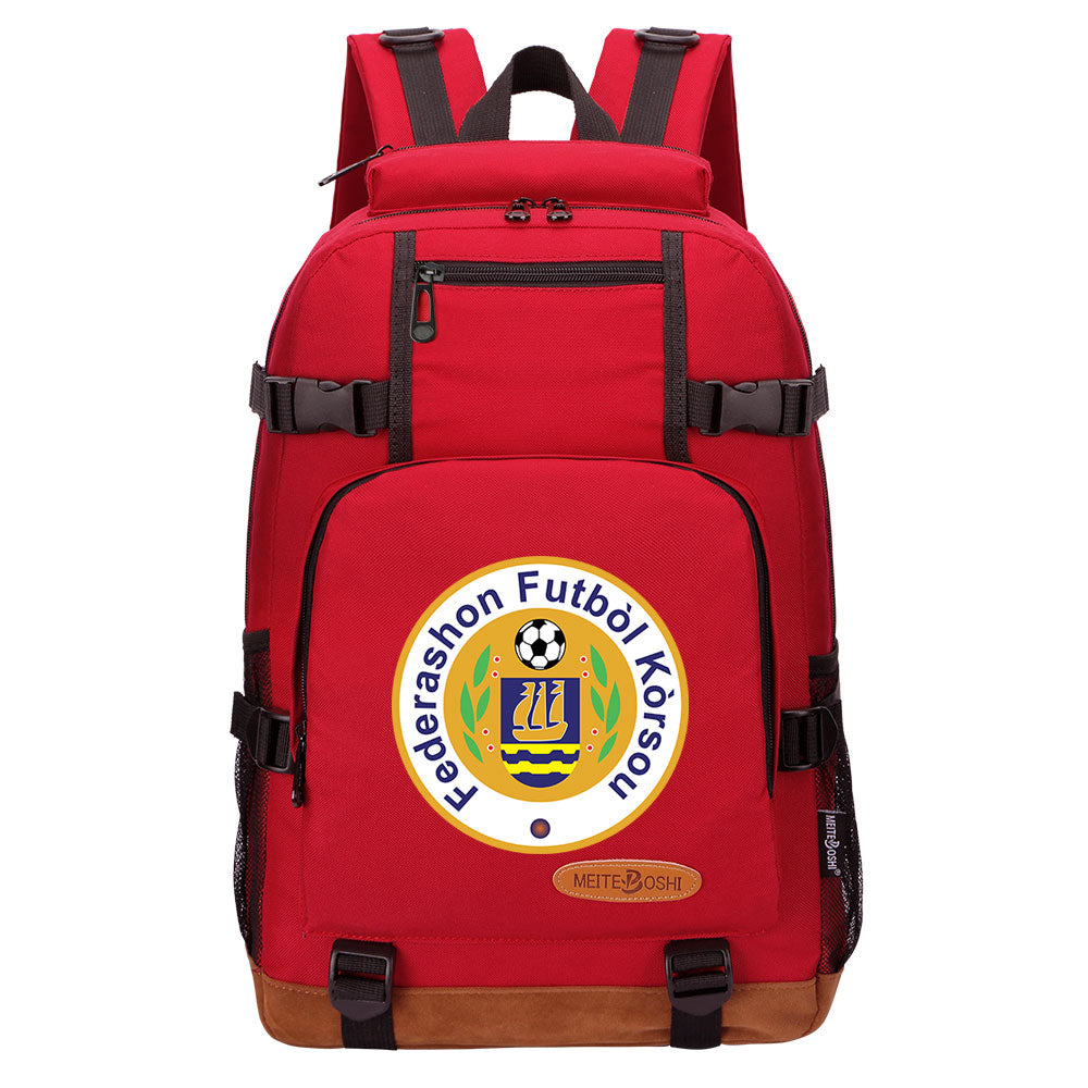 Federashon National Football Team Waterproof Backpack School Notebook Travel Bag