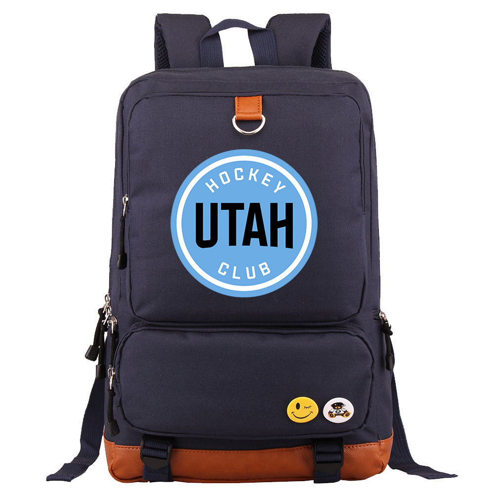 Utah Hockey Club Hockey Team Proof Backpack NoteBook Laptop School Bag