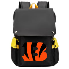 Cincinnati Bengals Football Team Rugby Laptop Backpack Oxford School Bag