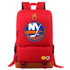 New York Islanders Hockey Team Proof Backpack NoteBook Laptop School Bag