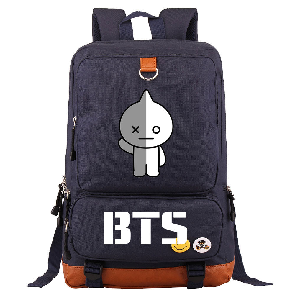 BTS VAN Proof Backpack NoteBook Laptop School Bag