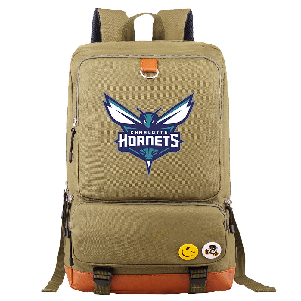Charlotte Hornets Water Proof Backpack NoteBook Laptop School Bag