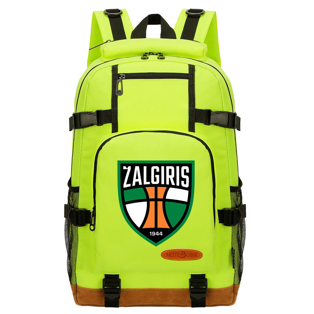 Zalgiris Waterproof Backpack School Notebook Travel Bag
