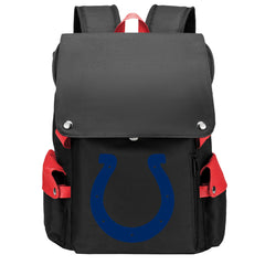 Indianapolis Colts Football Team Rugby Laptop Backpack Oxford School Bag