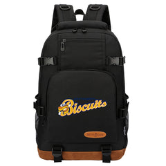Montgomery Biscuits Waterproof Backpack School Notebook Travel Bag
