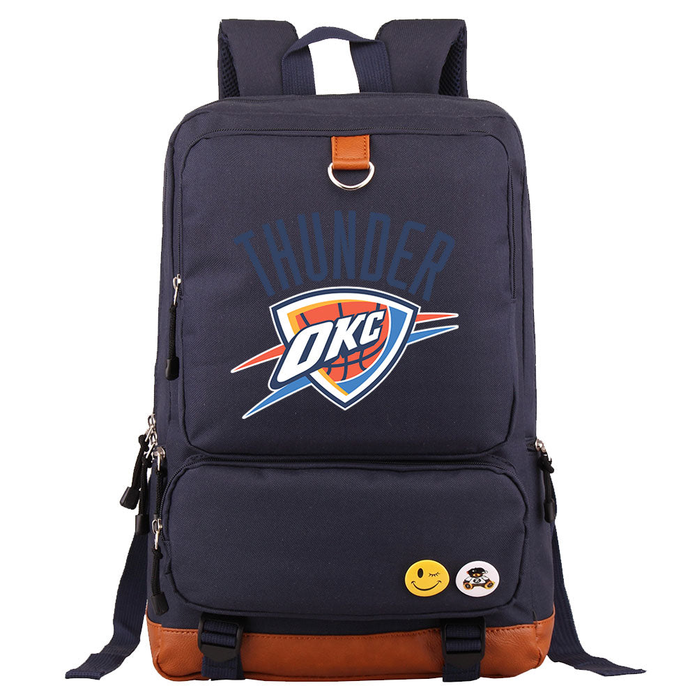 Oklahoma City Thunder Water Proof Backpack NoteBook Laptop School Bag