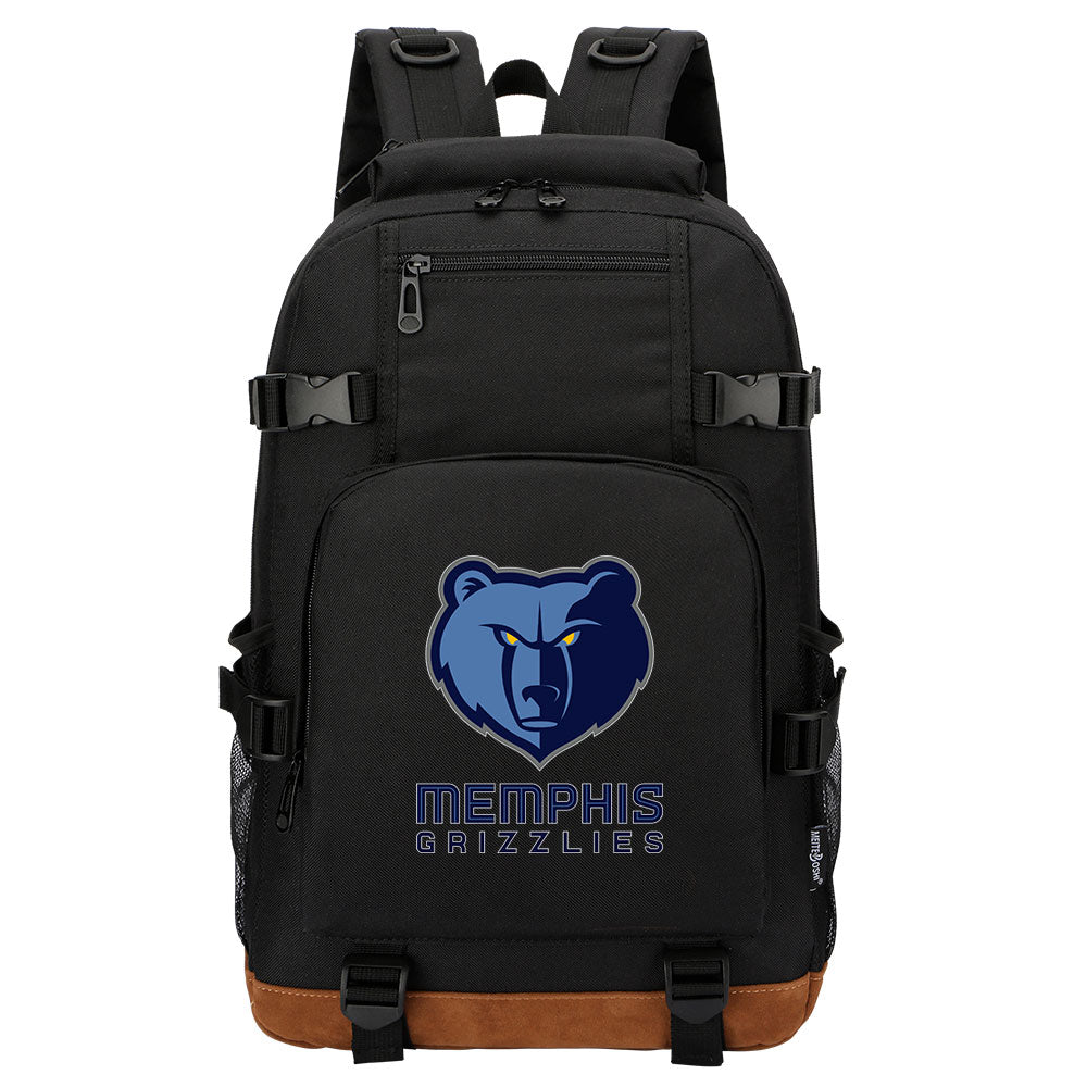Memphis Grizzlies Waterproof Backpack School Notebook Travel Bag