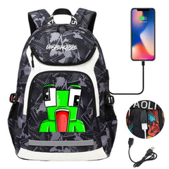 Unspeakable Gaming Backpack School Notebook Travel Bags With USB