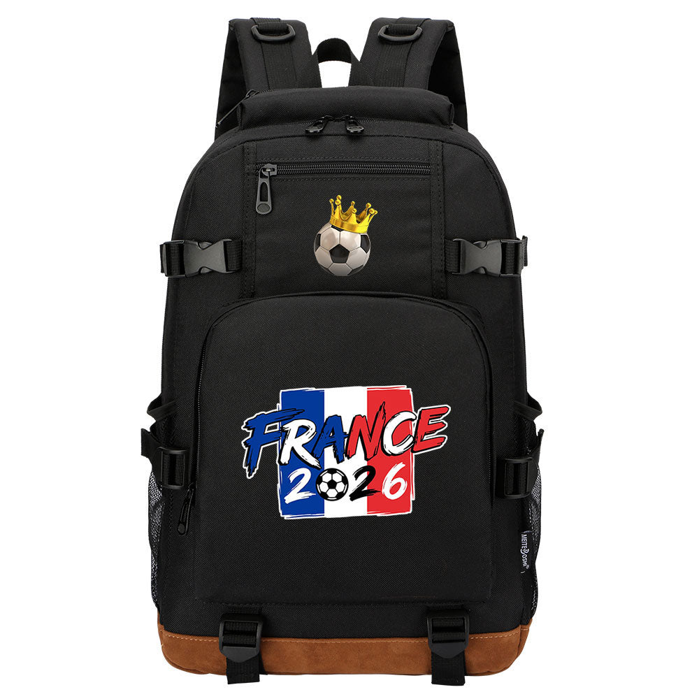 2026 Football Waterproof Backpack School Notebook Travel Bag