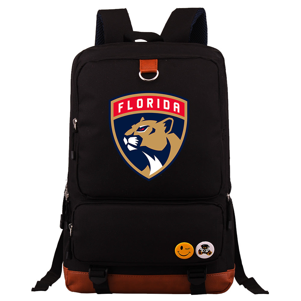 Florida Panthers Hockey Team Proof Backpack NoteBook Laptop School Bag