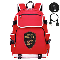 Cleveland Cavaliers Backpack School Notebook Travel Bags