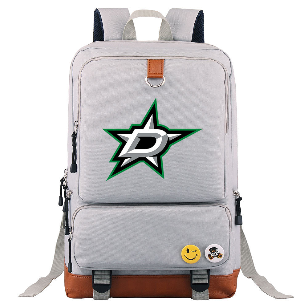 Dallas Stars Hockey Team Proof Backpack NoteBook Laptop School Bag