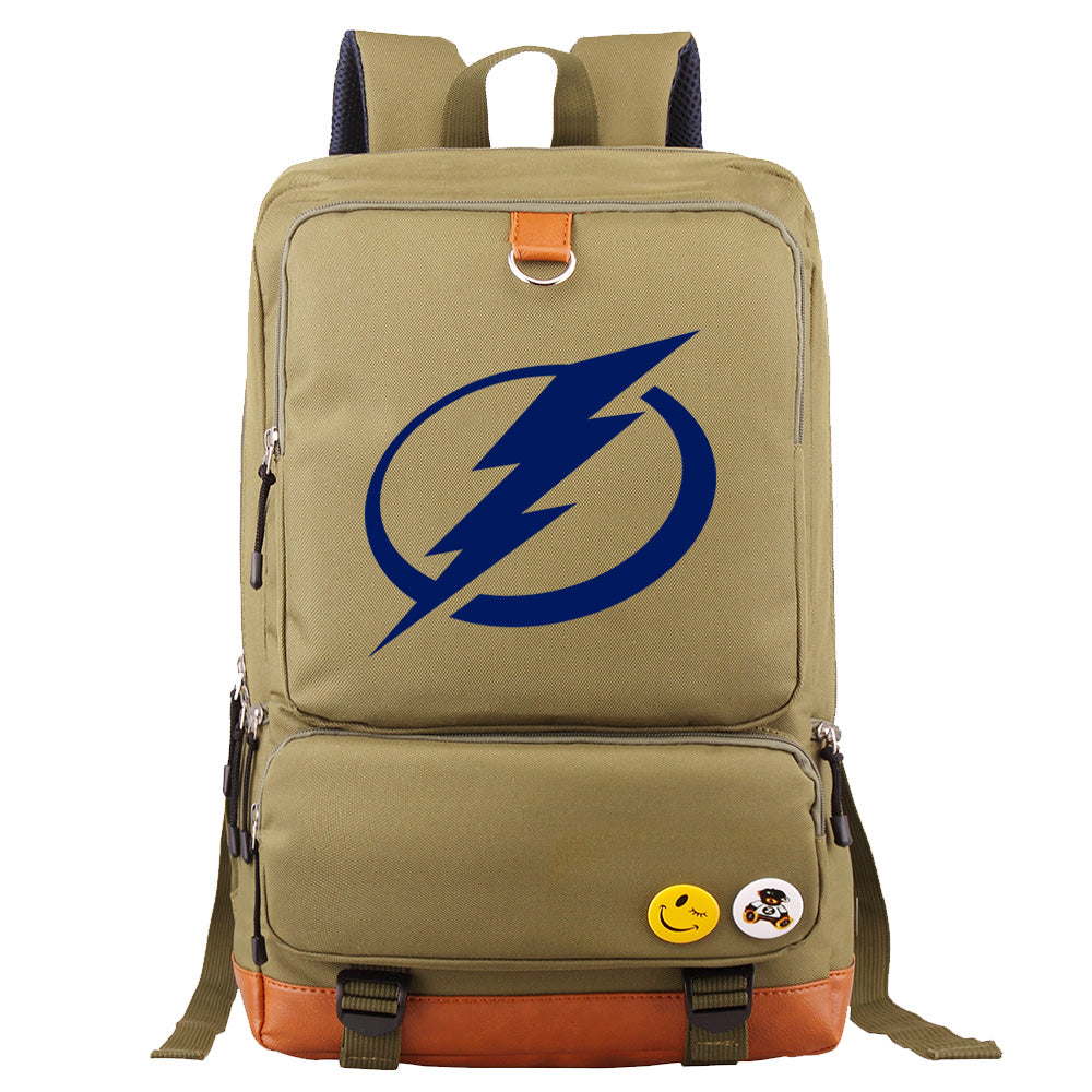Tampa Bay Lightning Hockey Team Proof Backpack NoteBook Laptop School Bag