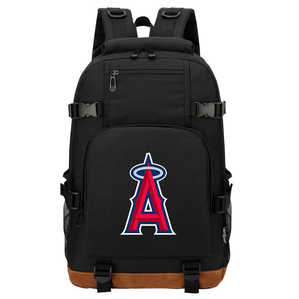 Los Angeles Angels Waterproof Backpack School Notebook Travel Bag