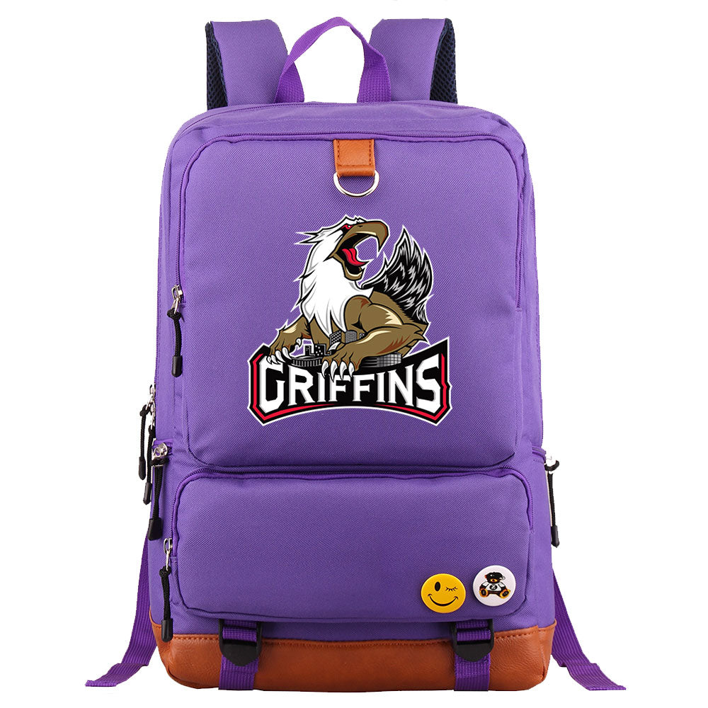 Grand Rapids Griffins Hockey Team Proof Backpack NoteBook Laptop School Bag