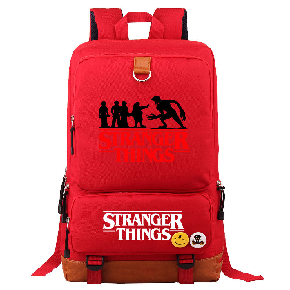 Strangers Things Proof Backpack NoteBook Laptop School Bag
