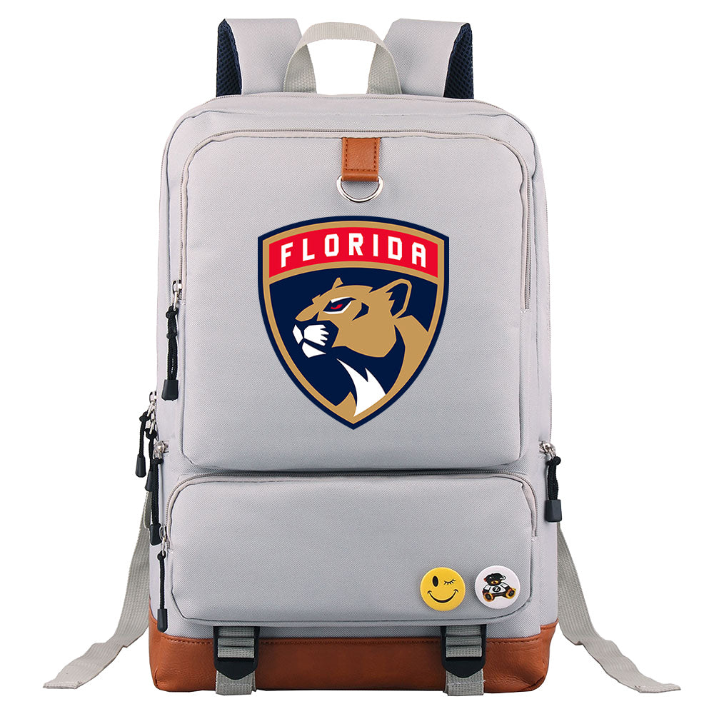 Florida Panthers Hockey Team Proof Backpack NoteBook Laptop School Bag