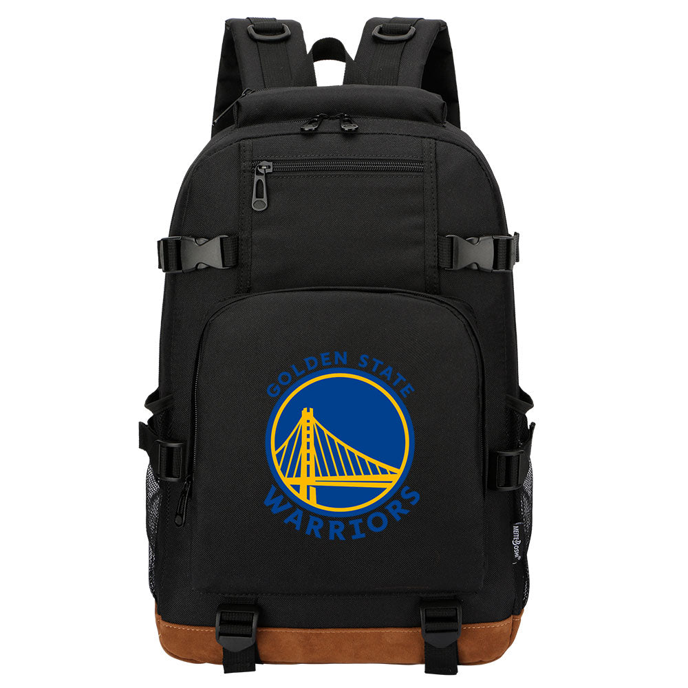 Golden State Warriors Waterproof Backpack School Notebook Travel Bag
