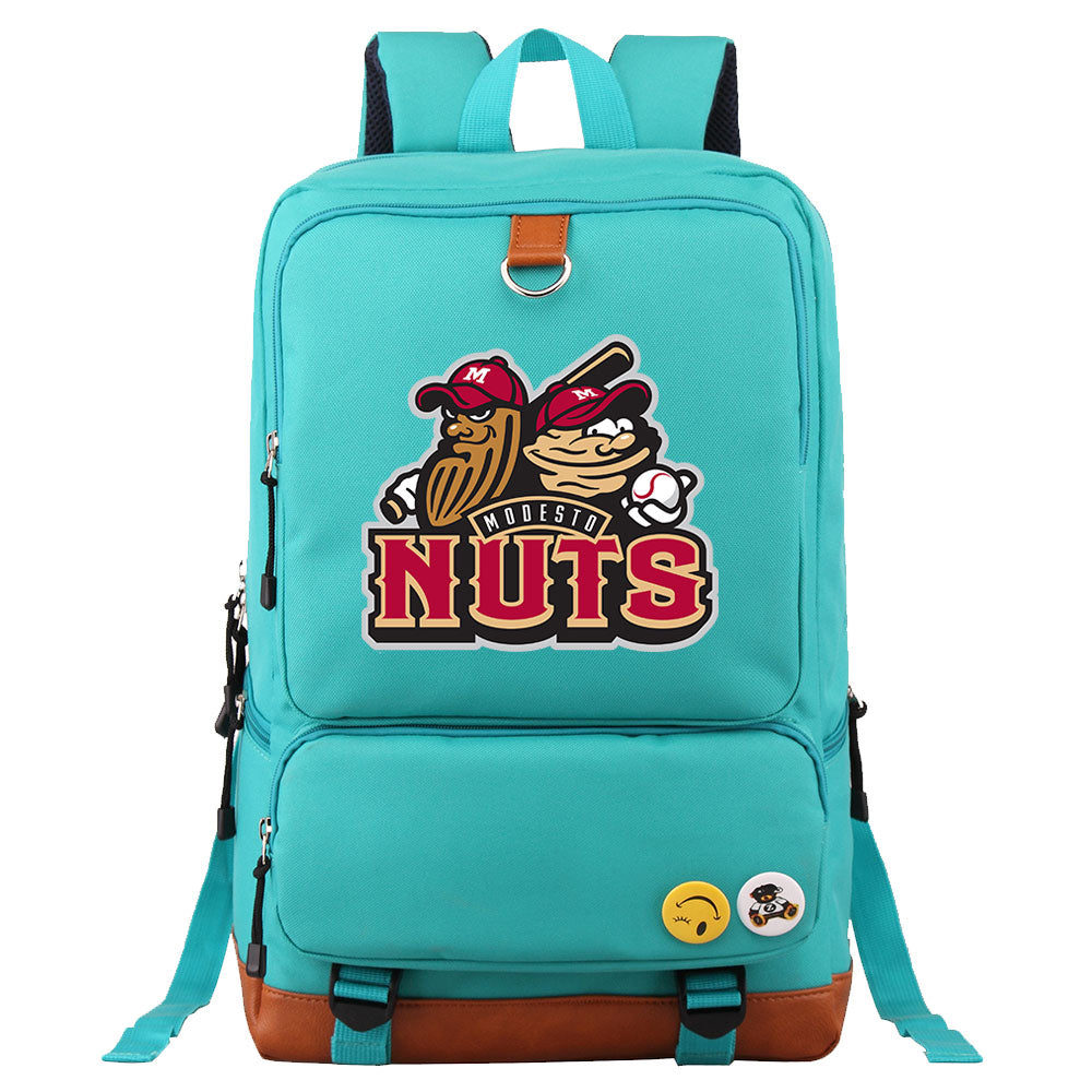 Modesto Nuts Water Proof Backpack NoteBook Laptop School Bag