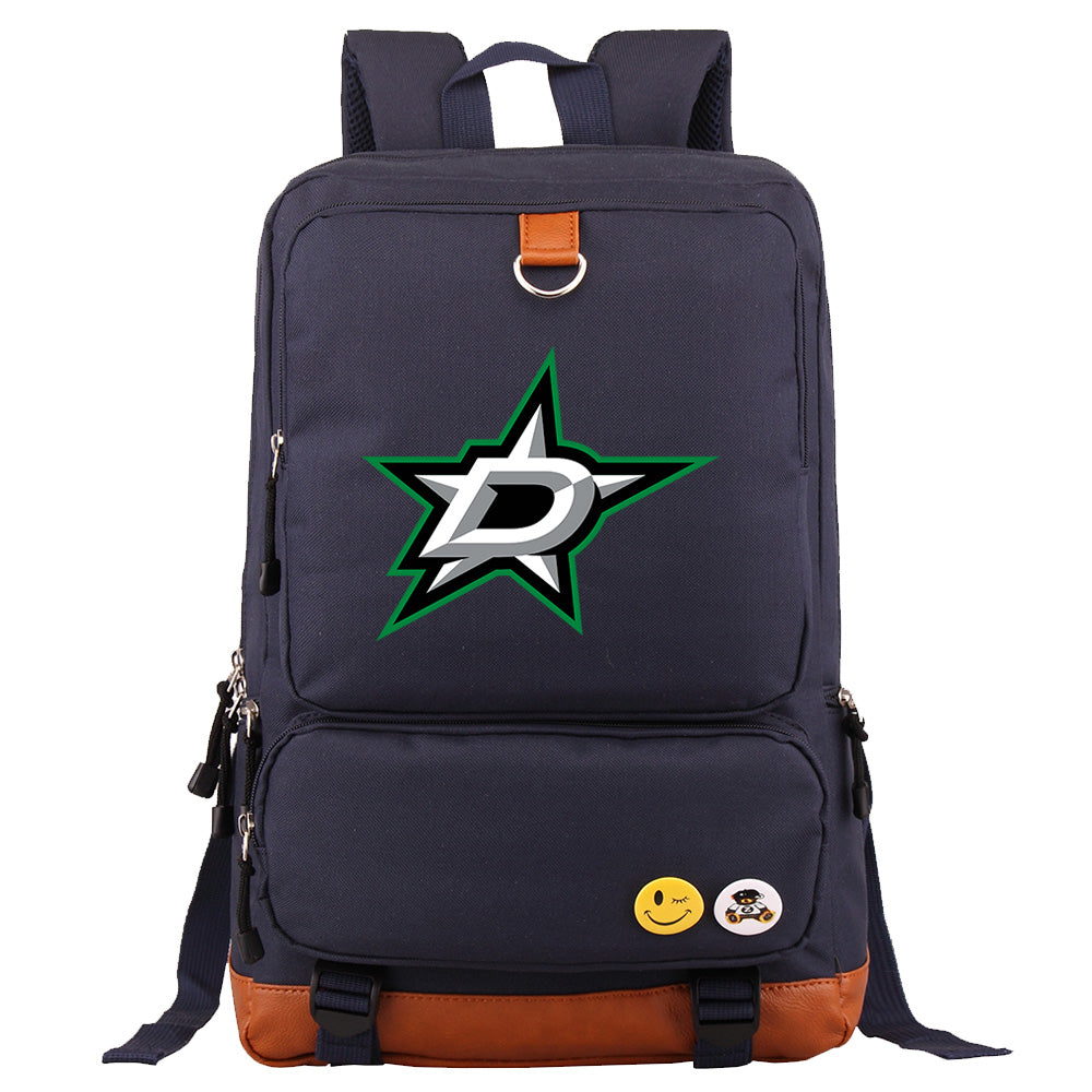 Dallas Stars Hockey Team Proof Backpack NoteBook Laptop School Bag