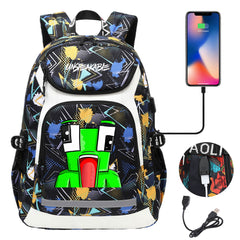 Unspeakable Gaming Backpack School Notebook Travel Bags With USB