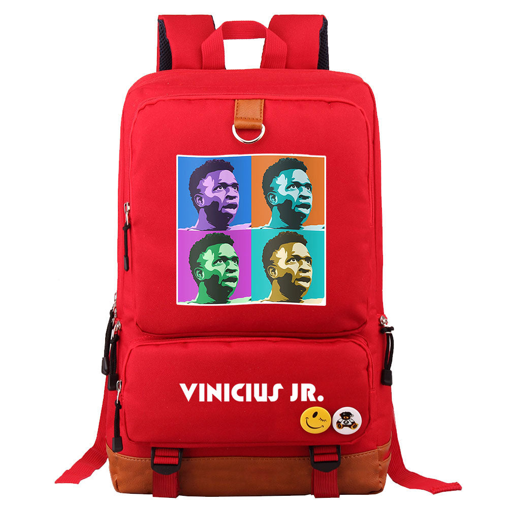 Vinicius Junior FC Proof Backpack NoteBook Laptop School Bag