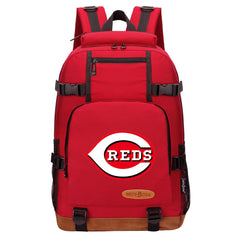 Cincinnati Reds Waterproof Backpack School Notebook Travel Bag