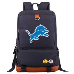 Detroit Lions Football Team Rugby Proof Backpack NoteBook Laptop School Bag