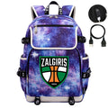 Zalgiris Backpack School Notebook Travel Bags