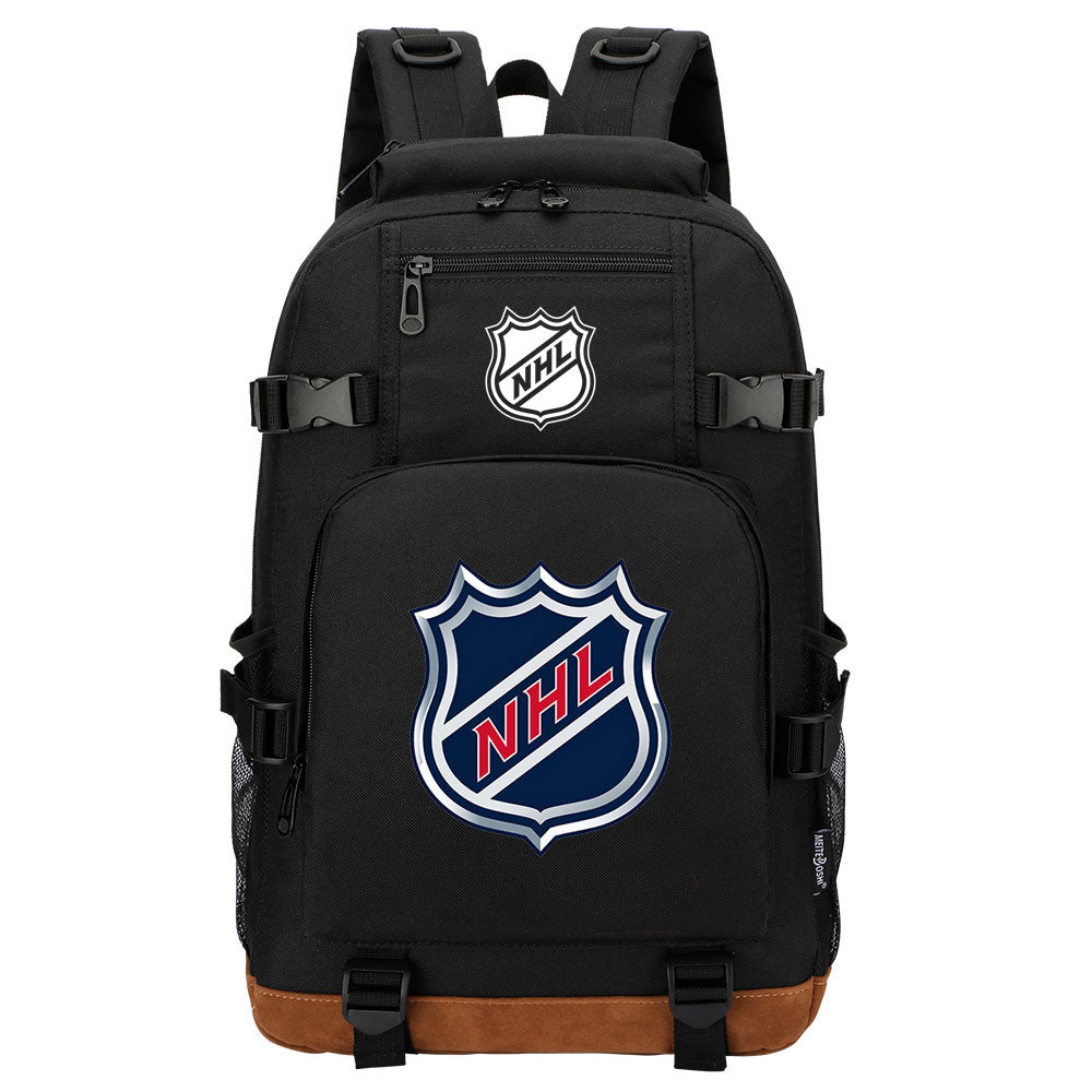 Hockey Team Waterproof Backpack School Notebook Travel Bag