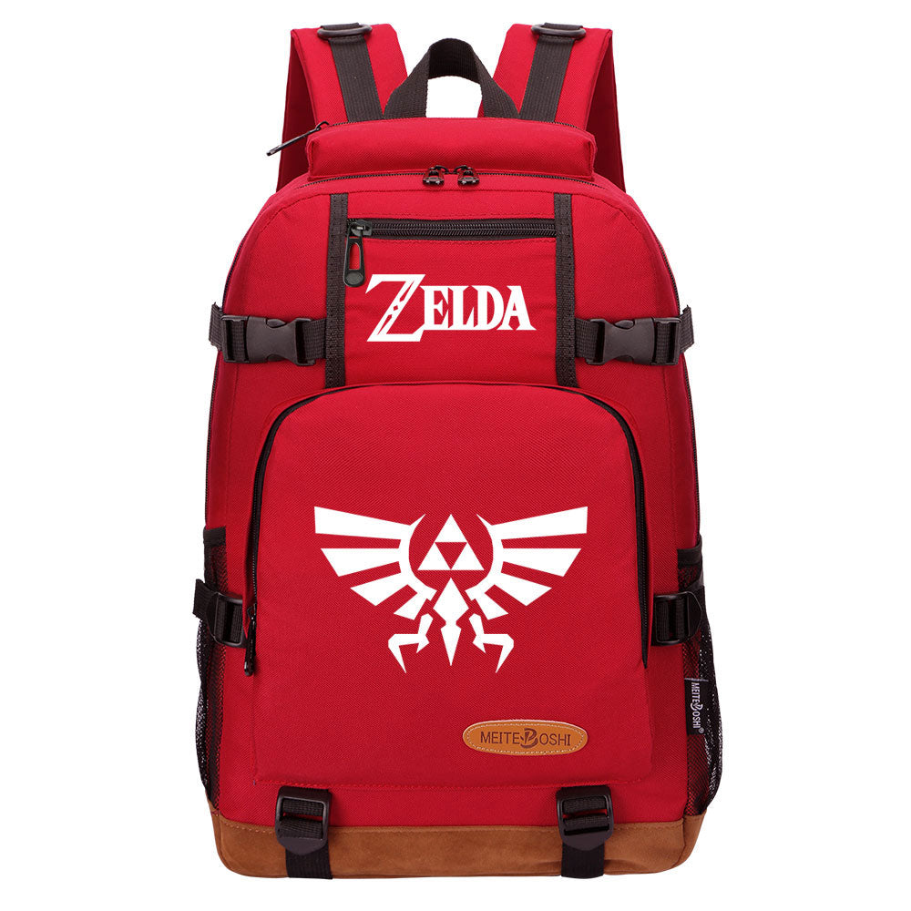 Zelda Waterproof Backpack School Notebook Travel Bag