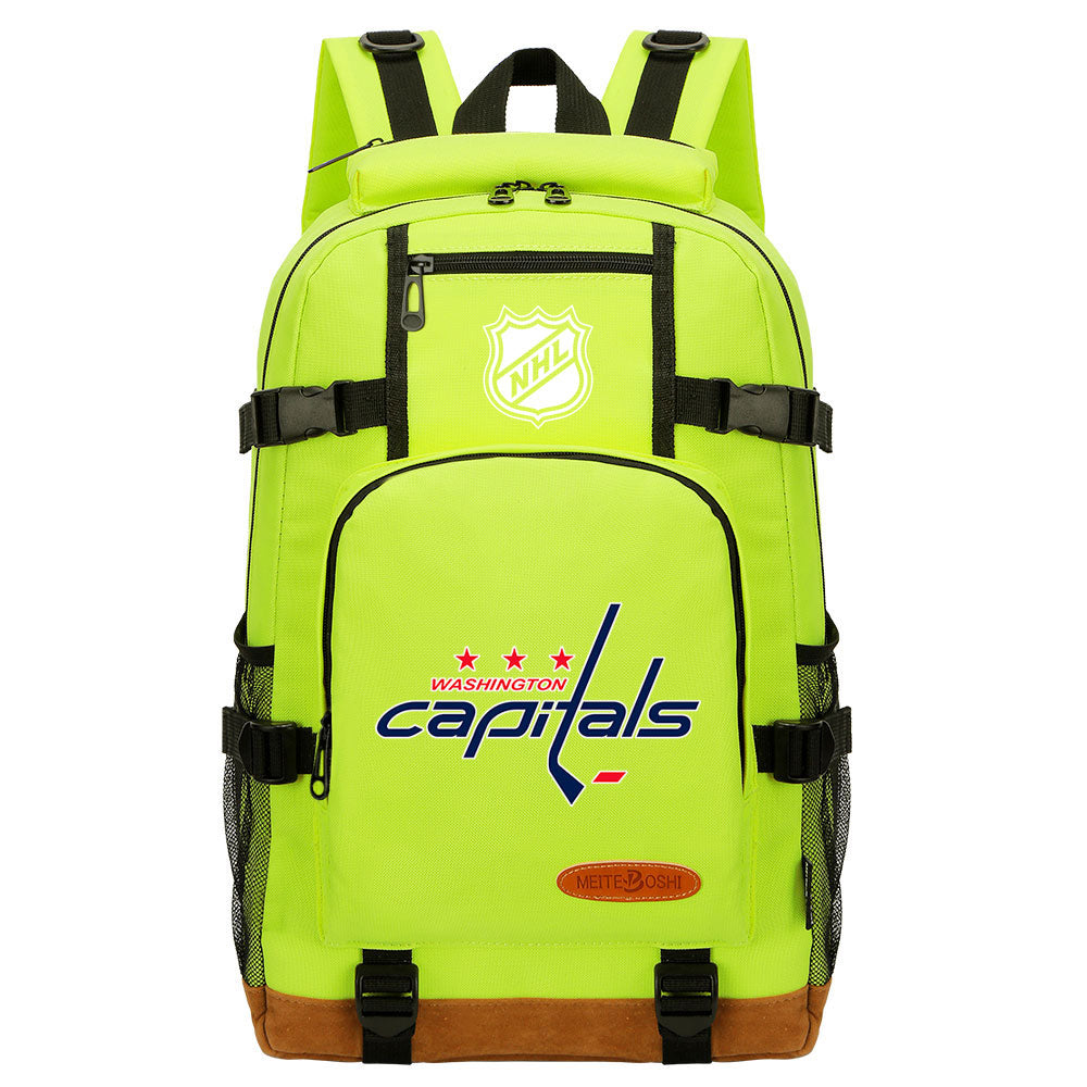 Washington Capitals Hockey League  Waterproof Backpack School Notebook Travel Bag