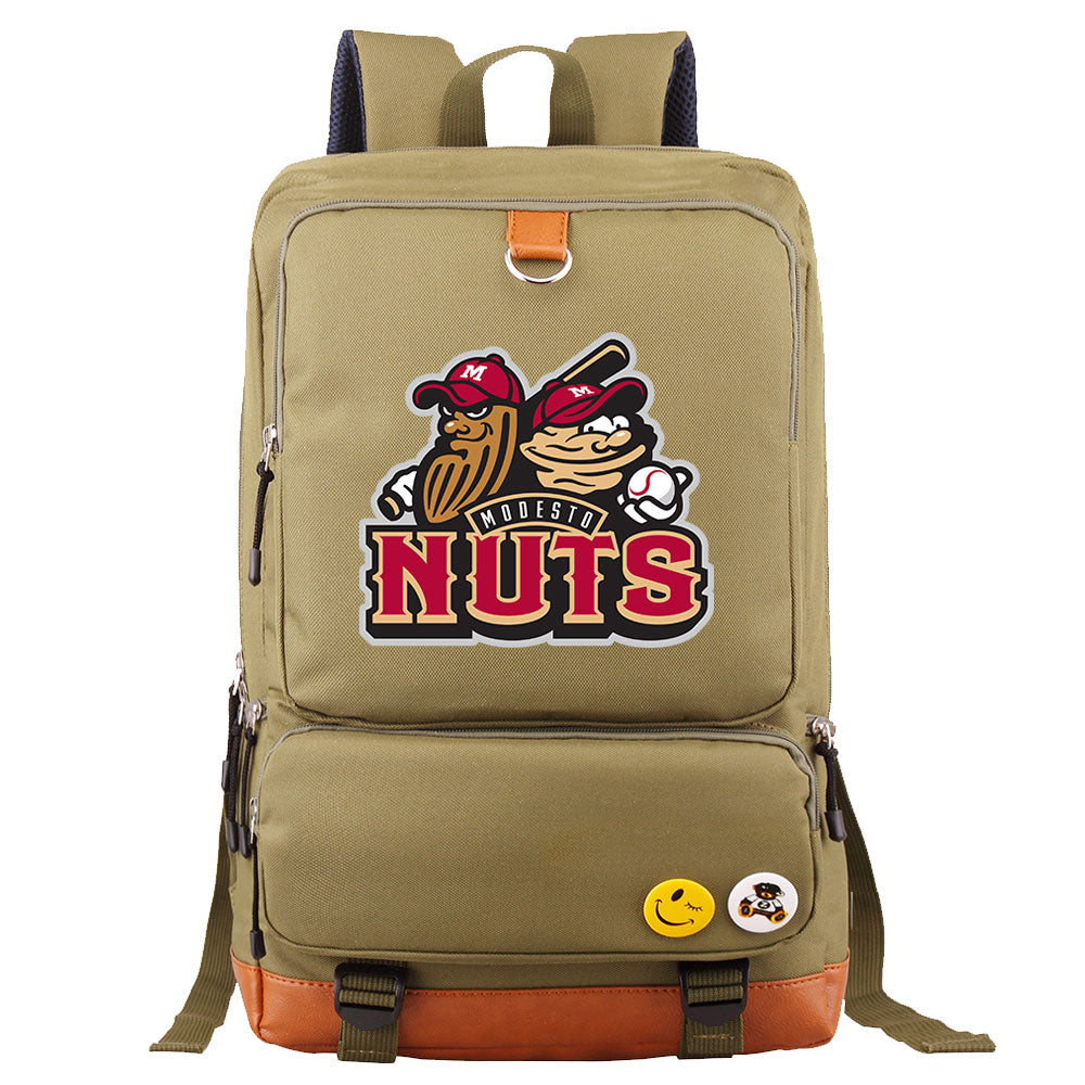 Modesto Nuts Water Proof Backpack NoteBook Laptop School Bag