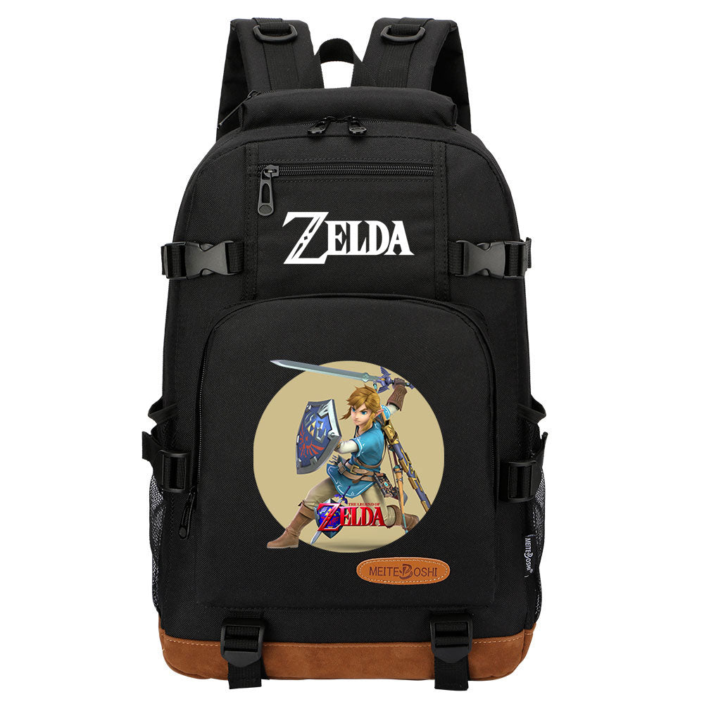 Zelda Waterproof Backpack School Notebook Travel Bag