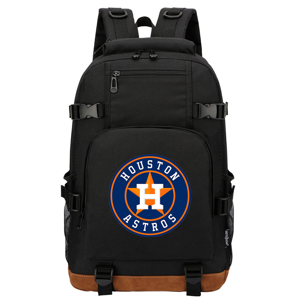 Houston Astros Waterproof Backpack School Notebook Travel Bag