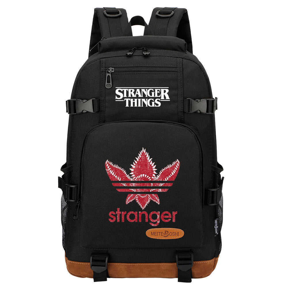 Strangers Things The Demogorgon Waterproof Backpack School Notebook Travel Bag