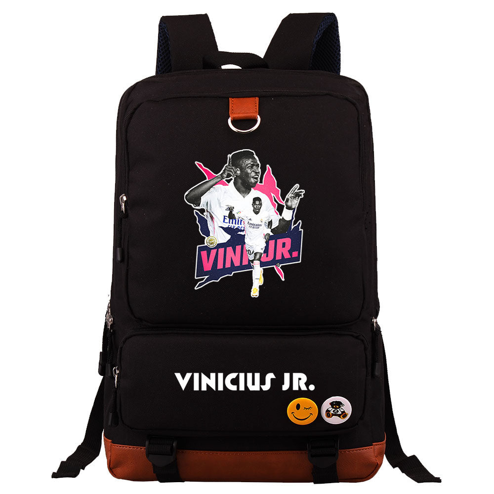 Vinicius Junior FC Proof Backpack NoteBook Laptop School Bag