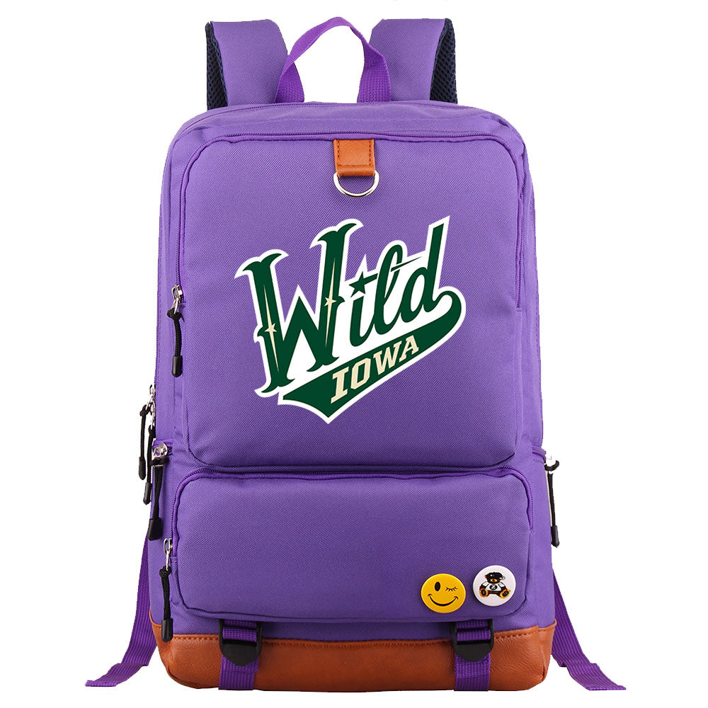 Iowa Wild Hockey Team Proof Backpack NoteBook Laptop School Bag