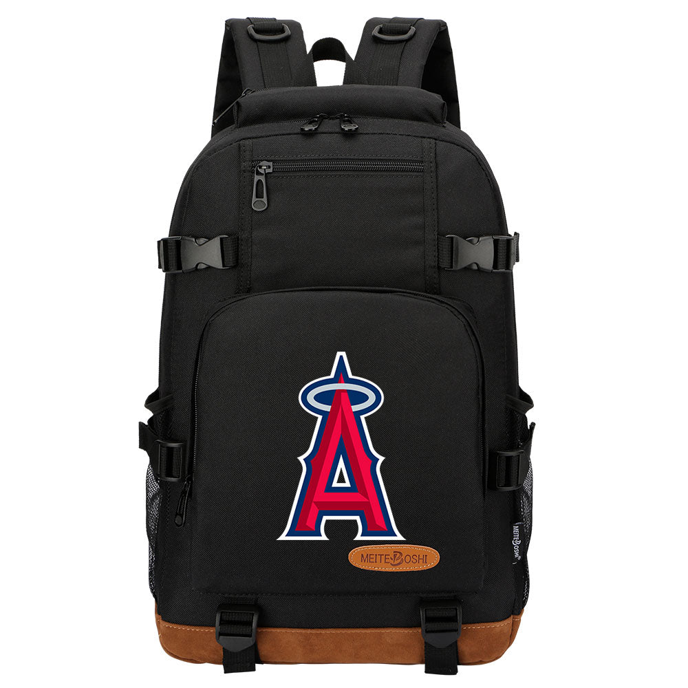 Los Angeles Angels Waterproof Backpack School Notebook Travel Bag